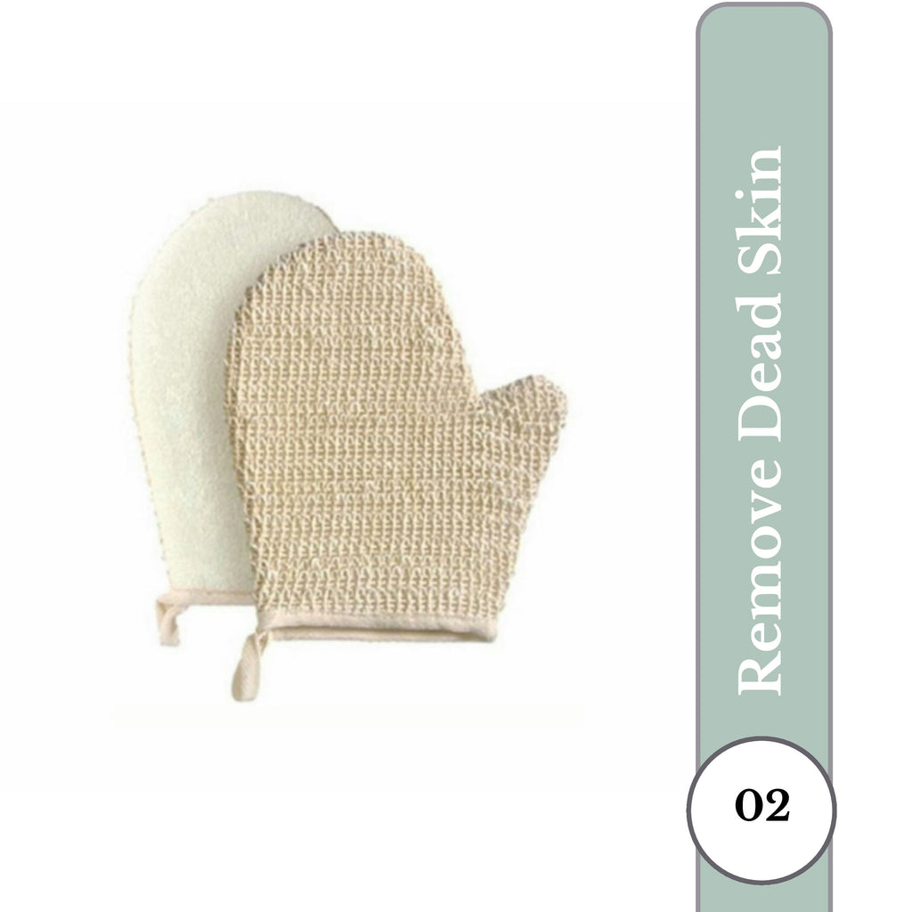 Natural Exfoliating Bath Gloves & TAN Remover (pair)