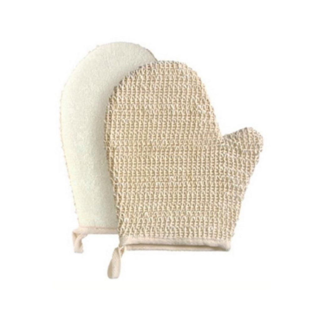 Natural Exfoliating Bath Gloves & TAN Remover (pair)