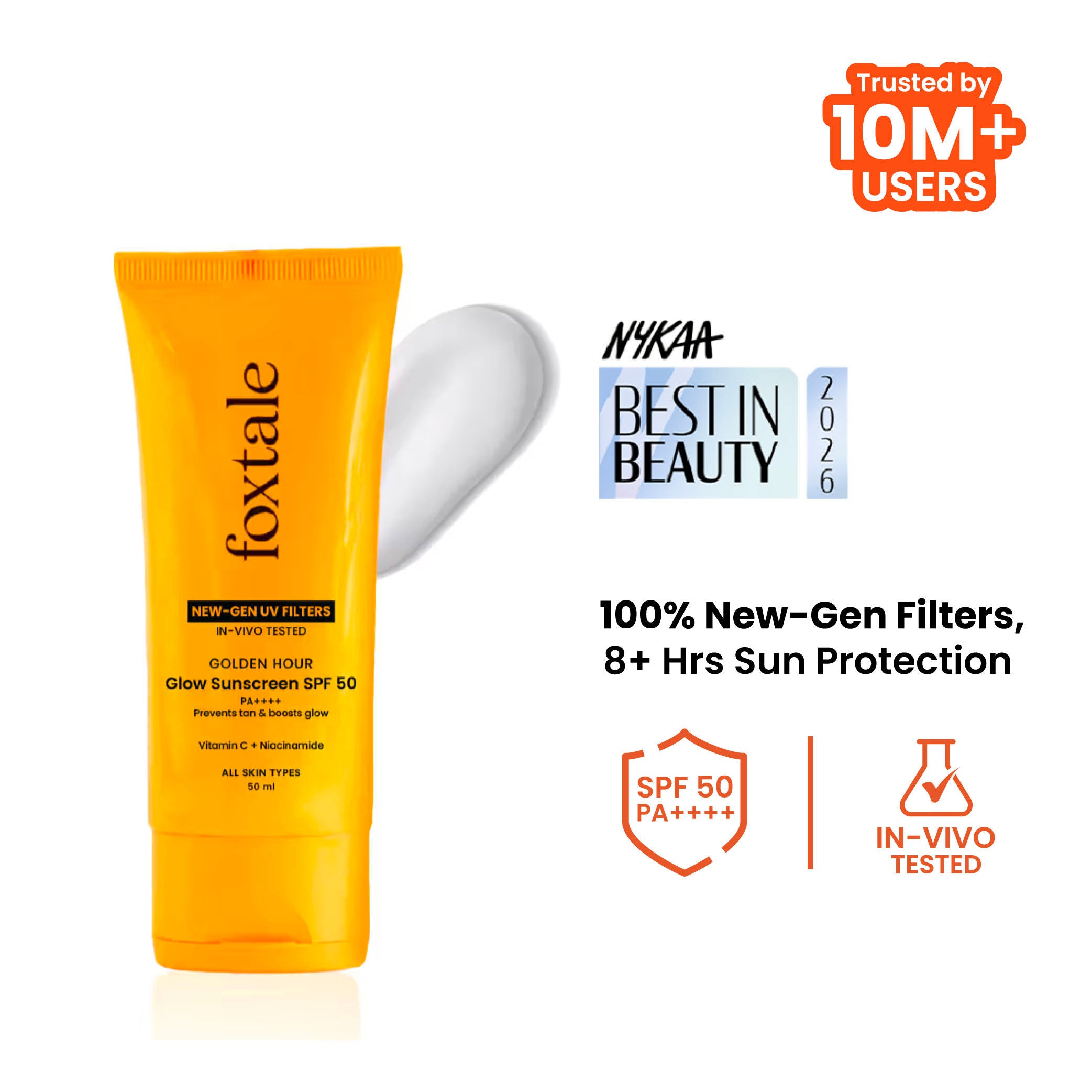 SPF 50 Glow Sunscreen - 50ml