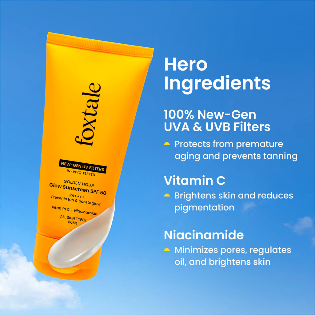 SPF 50 Glow Sunscreen