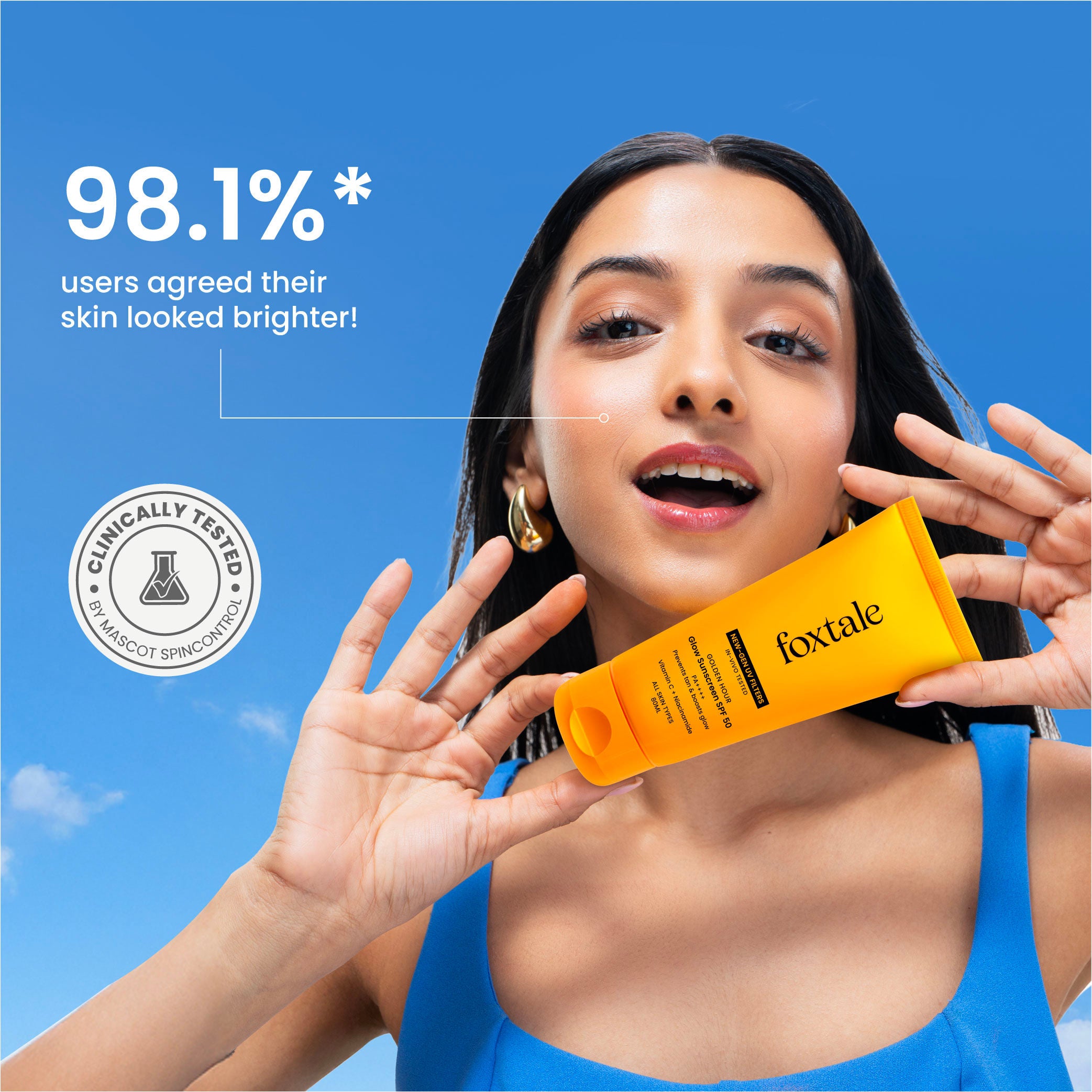 SPF 50 Glow Sunscreen