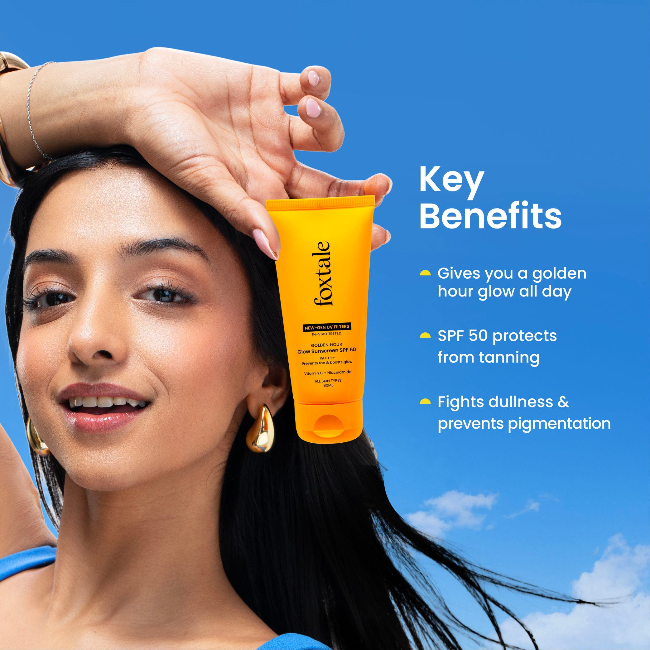 SPF 50 Glow Sunscreen