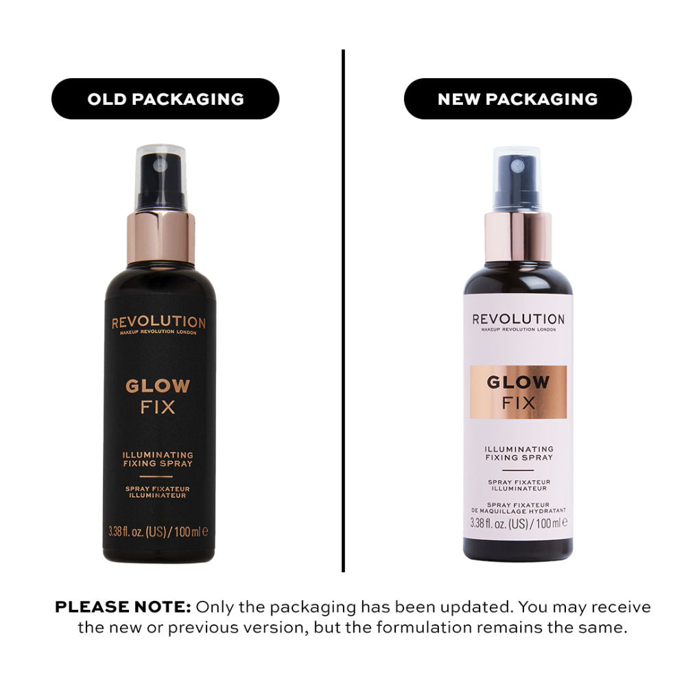 Glow fix Illuminating Fixing Spray
