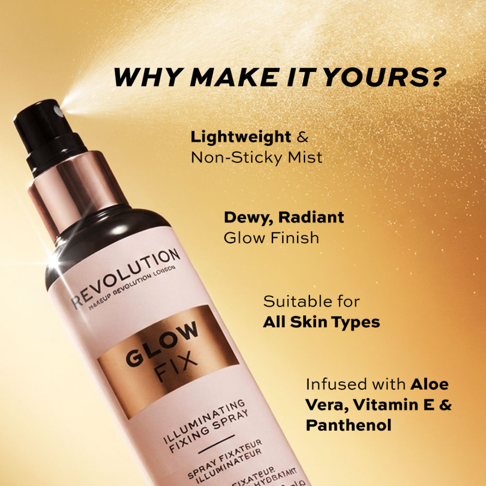 Glow fix Illuminating Fixing Spray