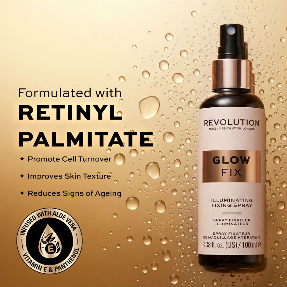 Glow fix Illuminating Fixing Spray