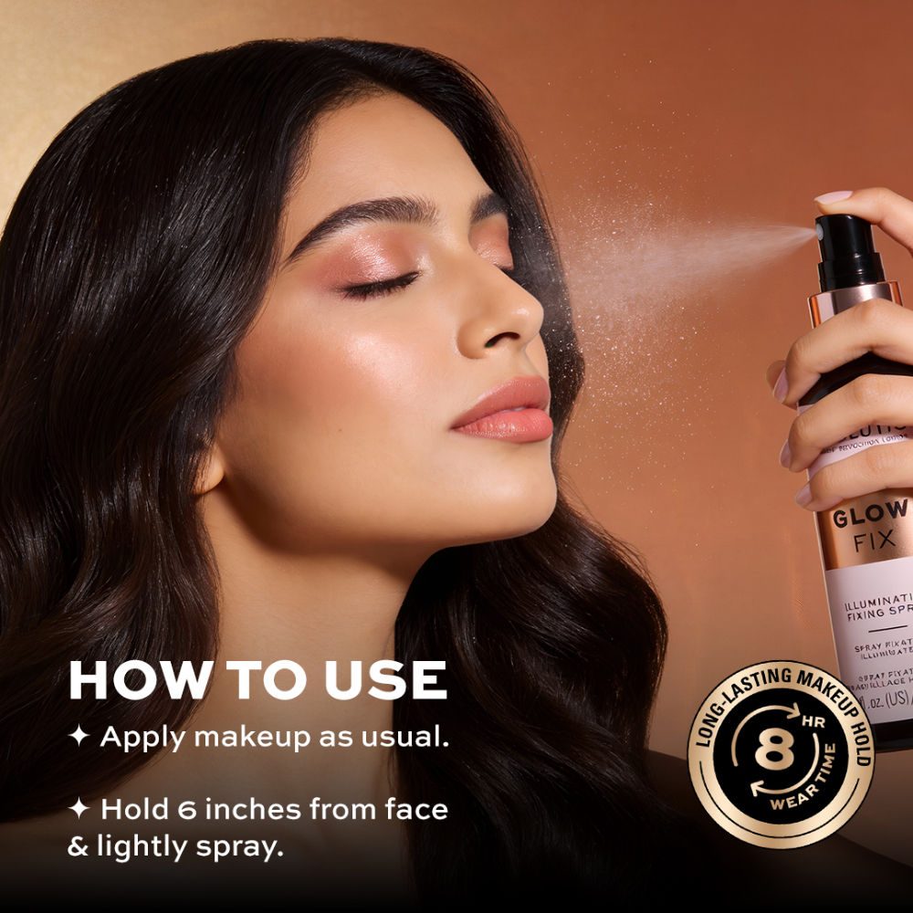 Glow fix Illuminating Fixing Spray