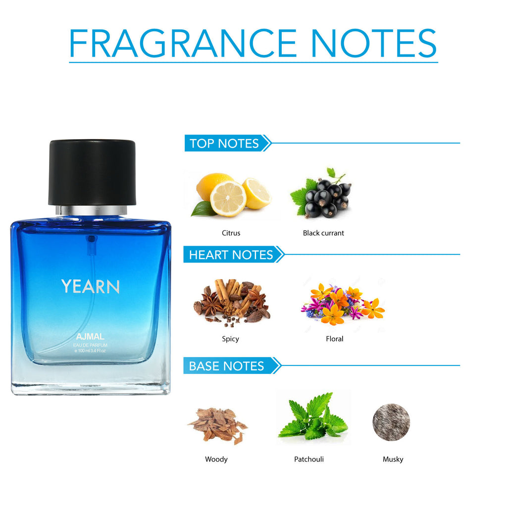 Yearn Eau De Parfum Aquatic for Men