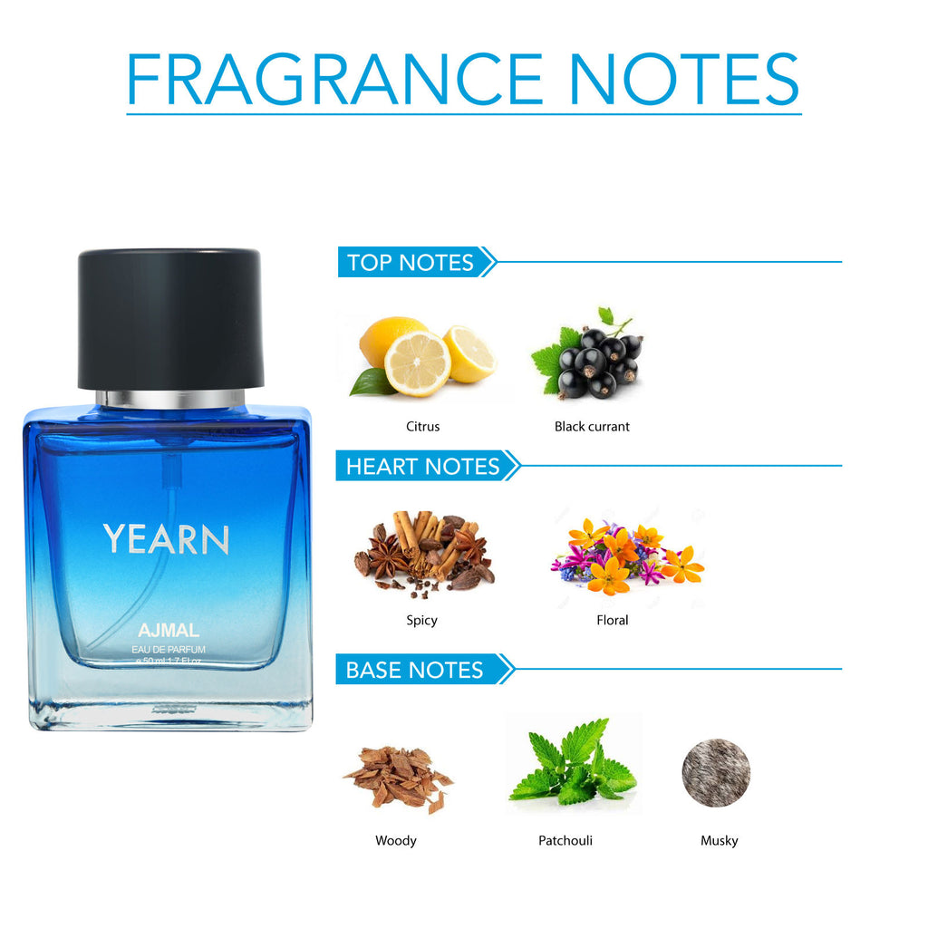 Ajmal Yearn EDP Perfume For Men