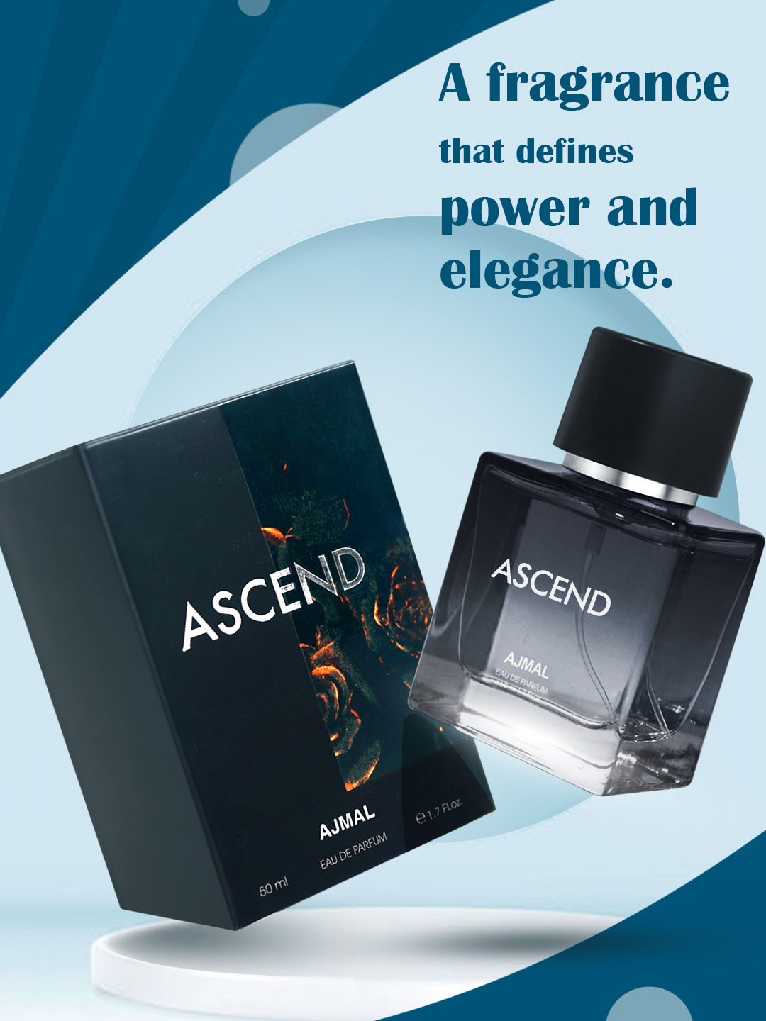 Ajmal Ascend EDP Perfume For Women And Men