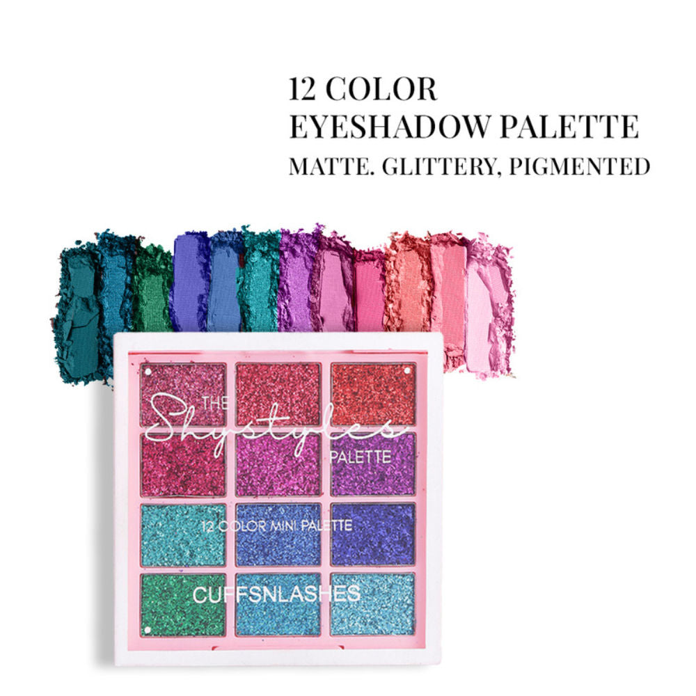 X The Shystyles Palette 12 Color Mini Palette