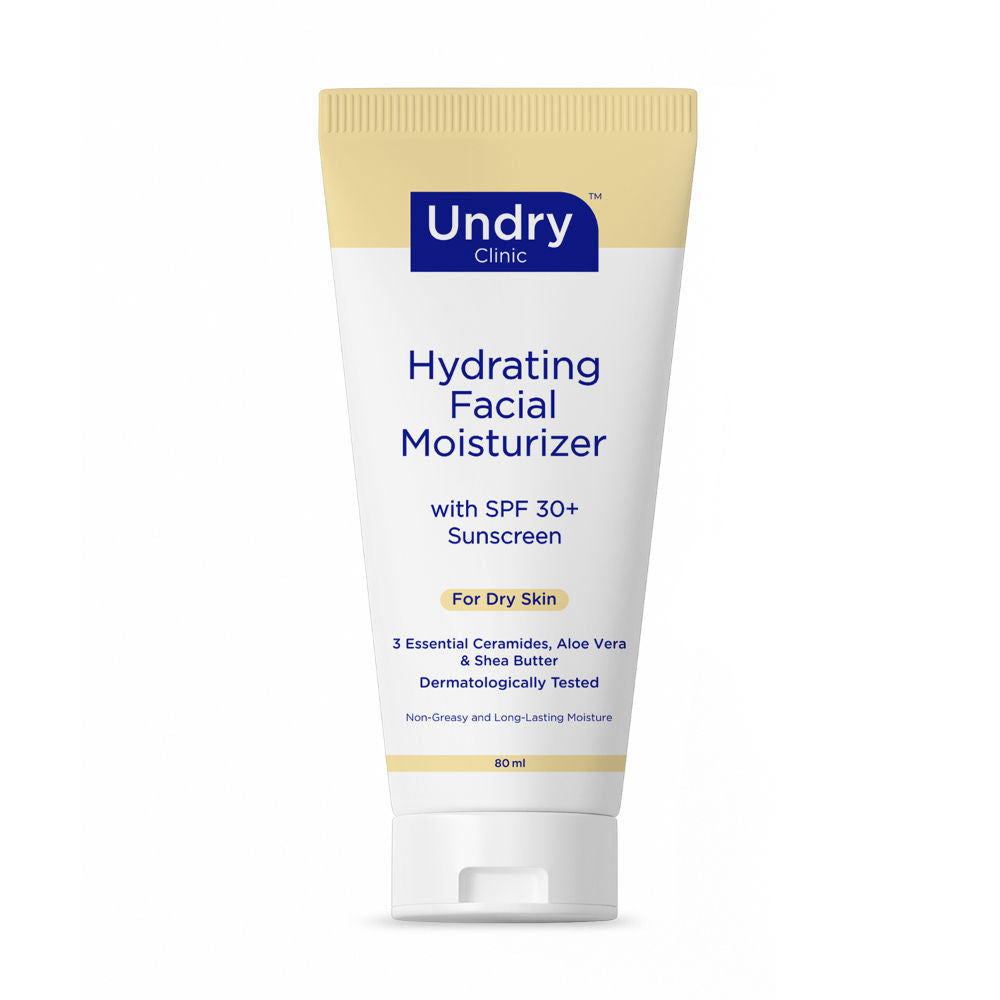 Facial Moisturizer With Sunscreen SPF 30+ For Dry Skin