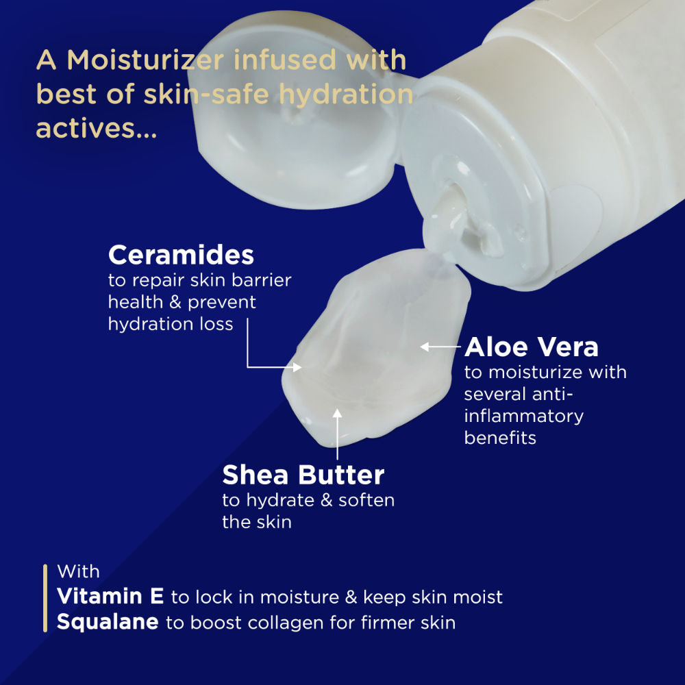 Facial Moisturizer With Sunscreen SPF 30+ For Dry Skin