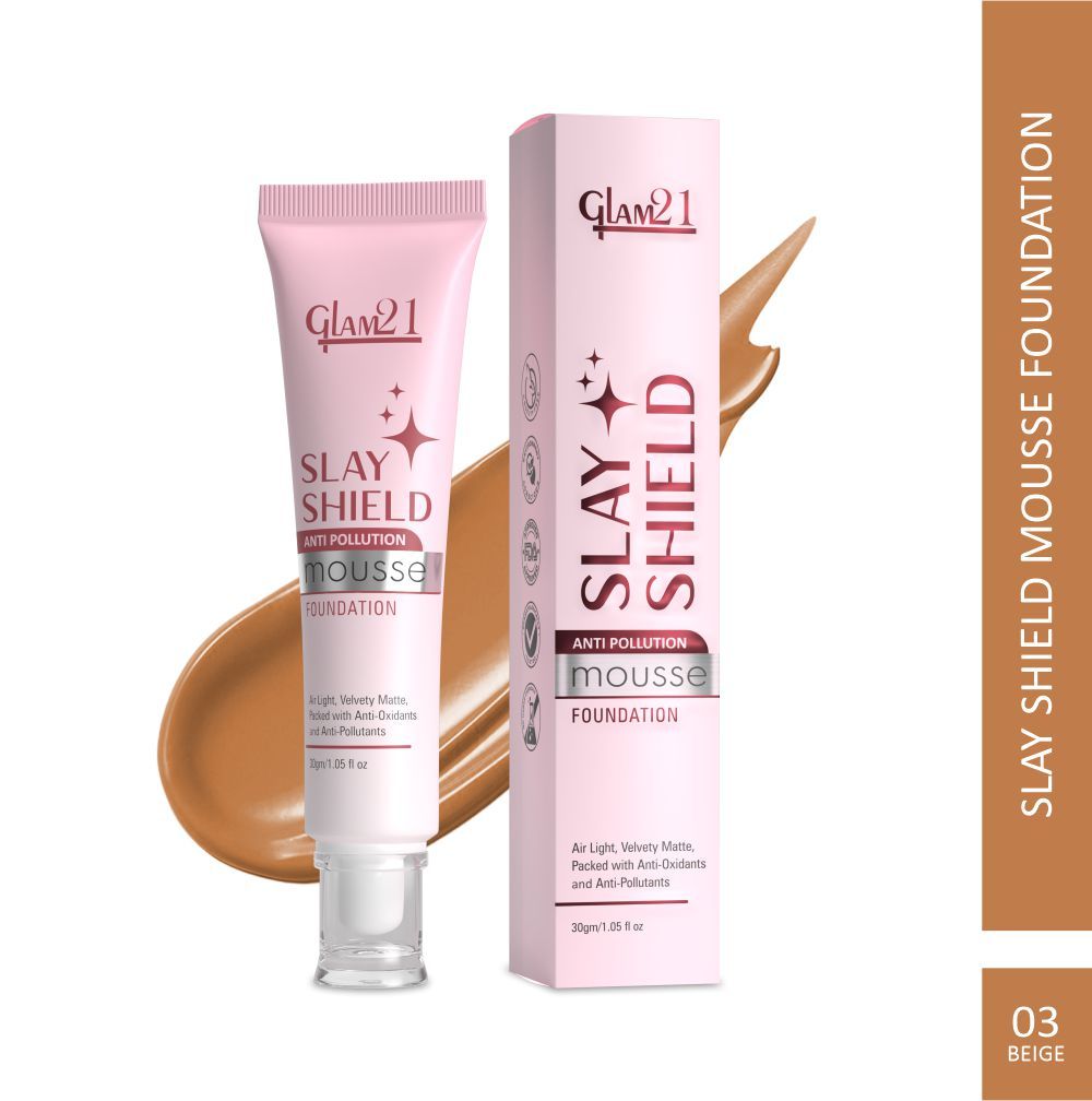 Slay Shield Mousse Foundation - Beige