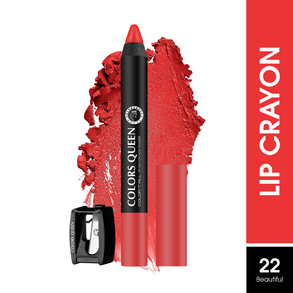 Color It All Non Transfer Matte Lip Crayon - 22 Beautiful