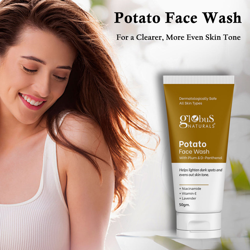 Potato Face Wash With Plum & D - Panthenol