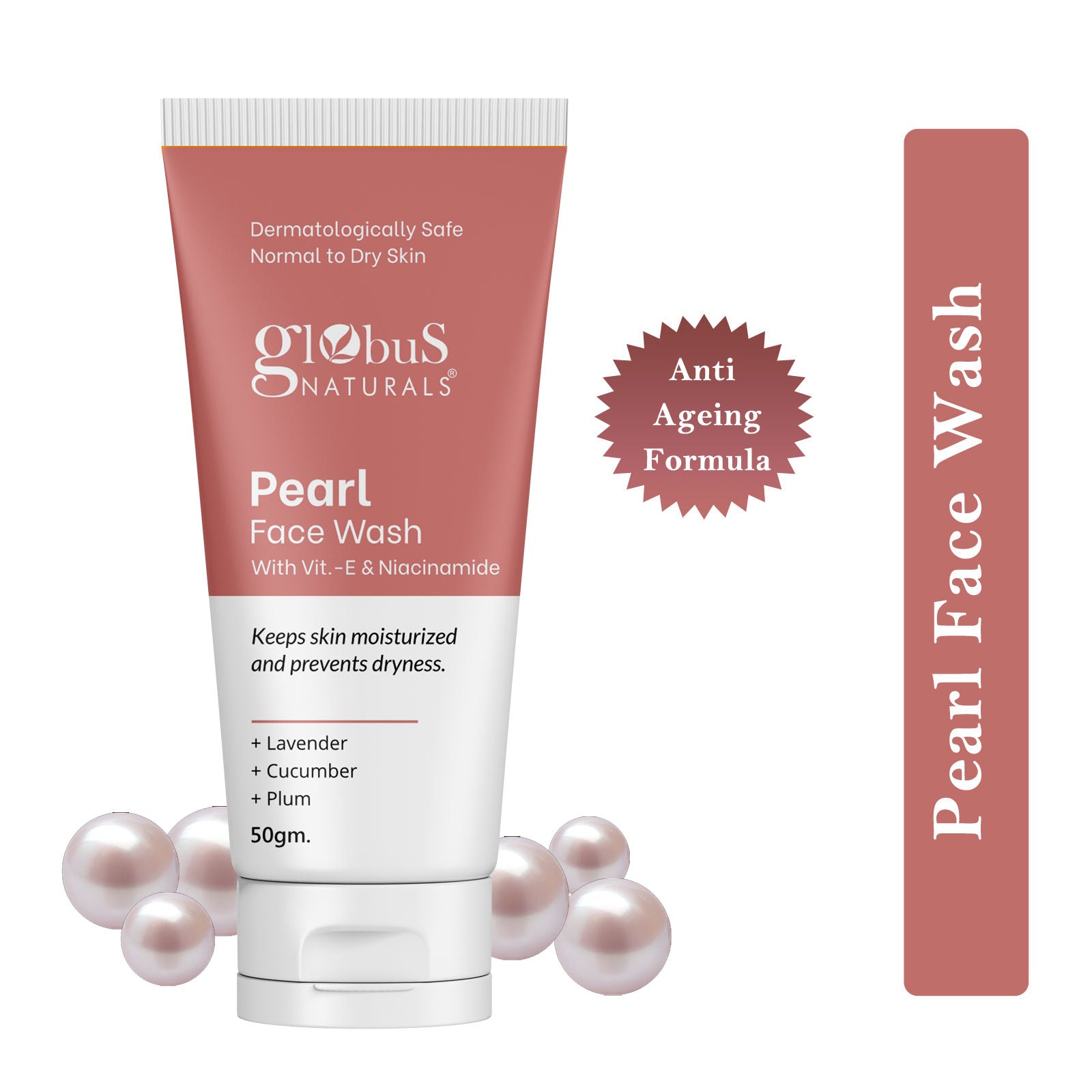 Pearl Face Wash With Vitamin - E & Niacinamide