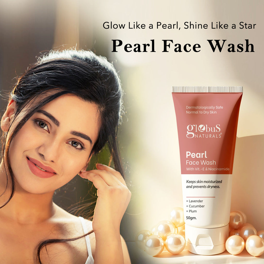 Pearl Face Wash With Vitamin - E & Niacinamide