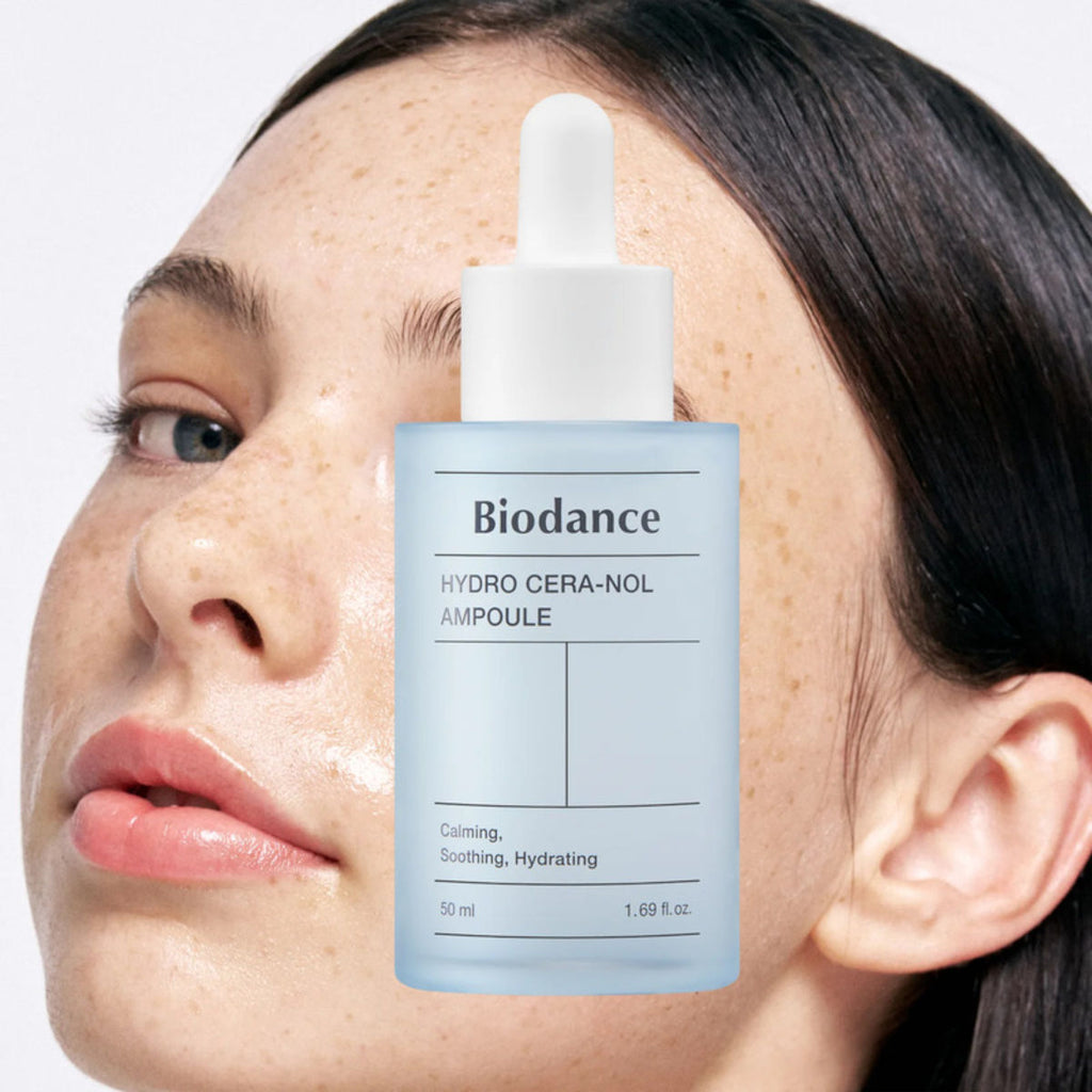 Hydro Cera-nol Ampoule, Moisturizing Korean Face Serum with Hyaluronic Acid & Ceramides
