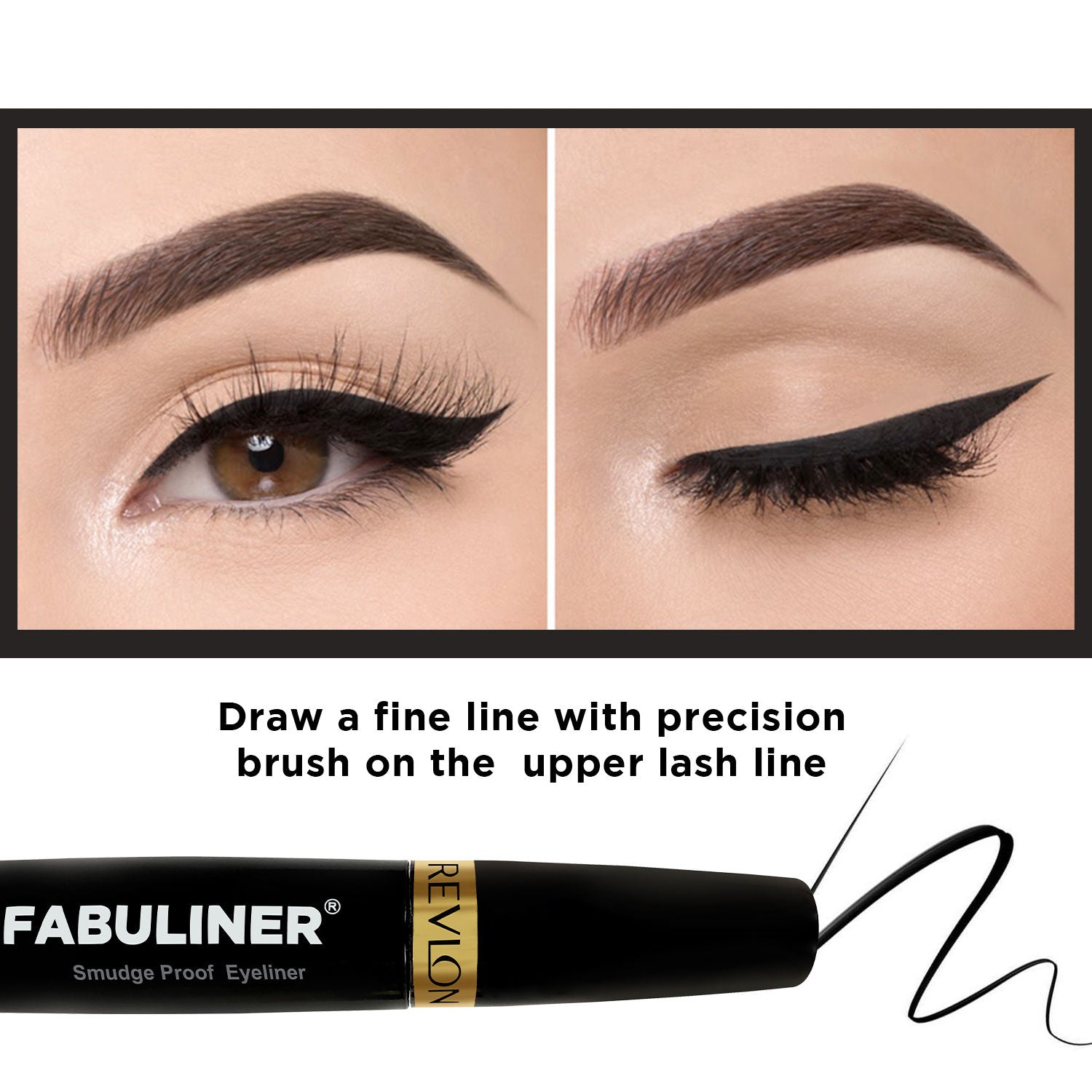 Fabuliner Eyeliner - Black