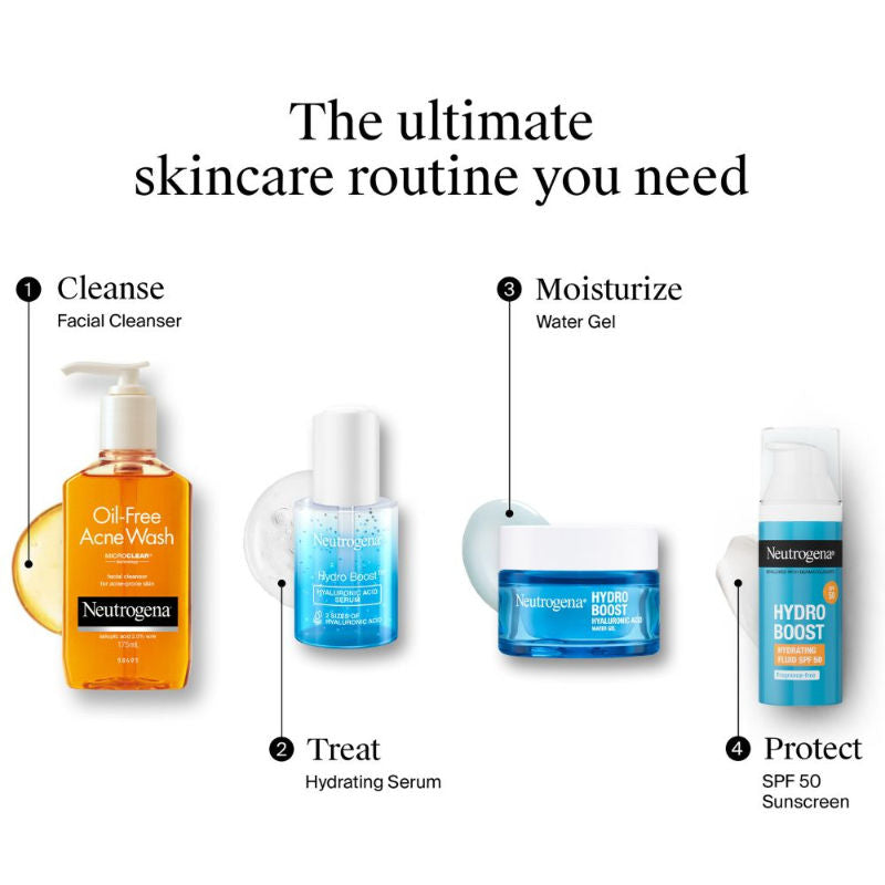 Oil Free Acne Cleansing Face Wash with 2% Salicylic Acid for Acne Prone & Oily Skin