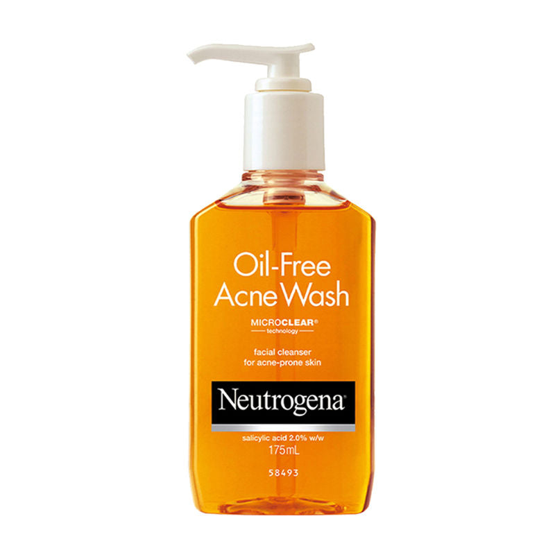 Oil Free Acne Cleansing Face Wash with 2% Salicylic Acid for Acne Prone & Oily Skin