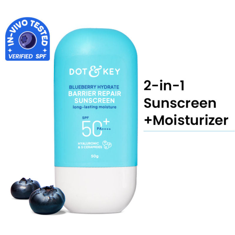 Blueberry Hydrate Barrier Repair Sunscreen SPF 50+ PA++++ In-Vivo Tested