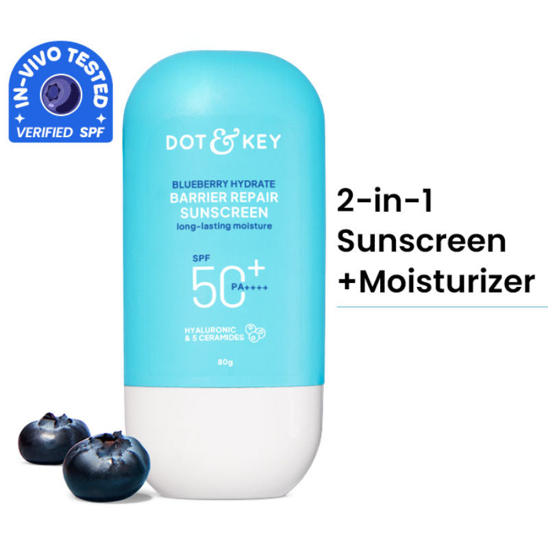 Blueberry Hydrate Barrier Repair Sunscreen SPF 50+ PA++++ In-Vivo Tested - 80 g