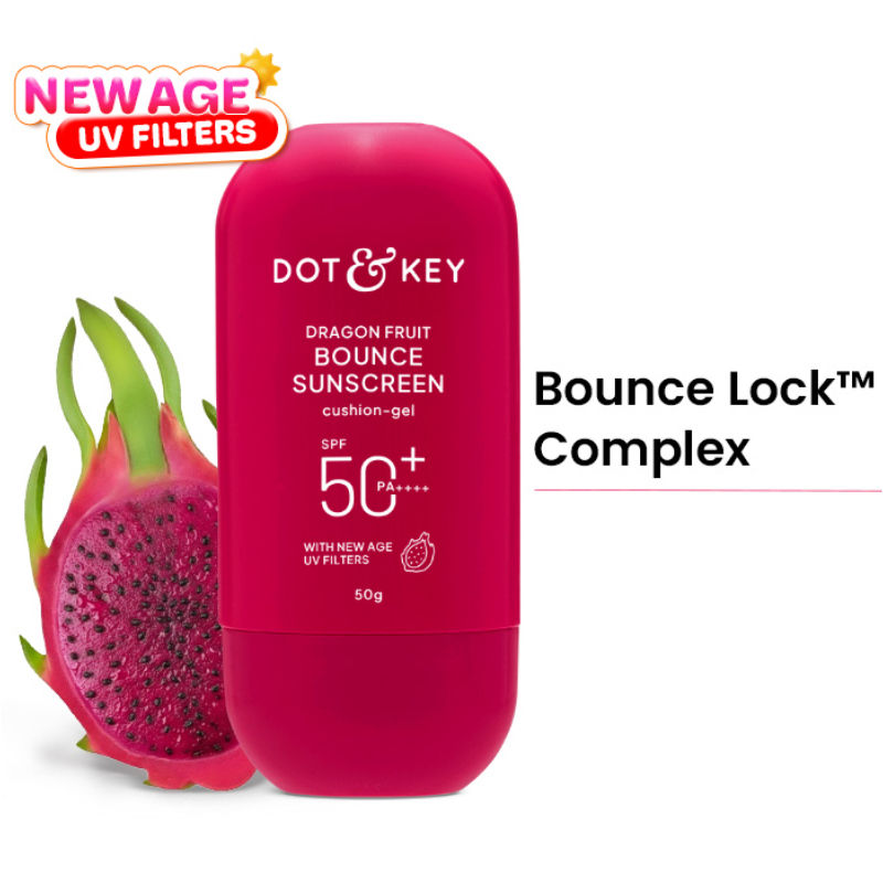 Dragon Fruit Bounce Sunscreen In-Vivo Tested SPF 50+ PA++++, With New-Age UV Filters