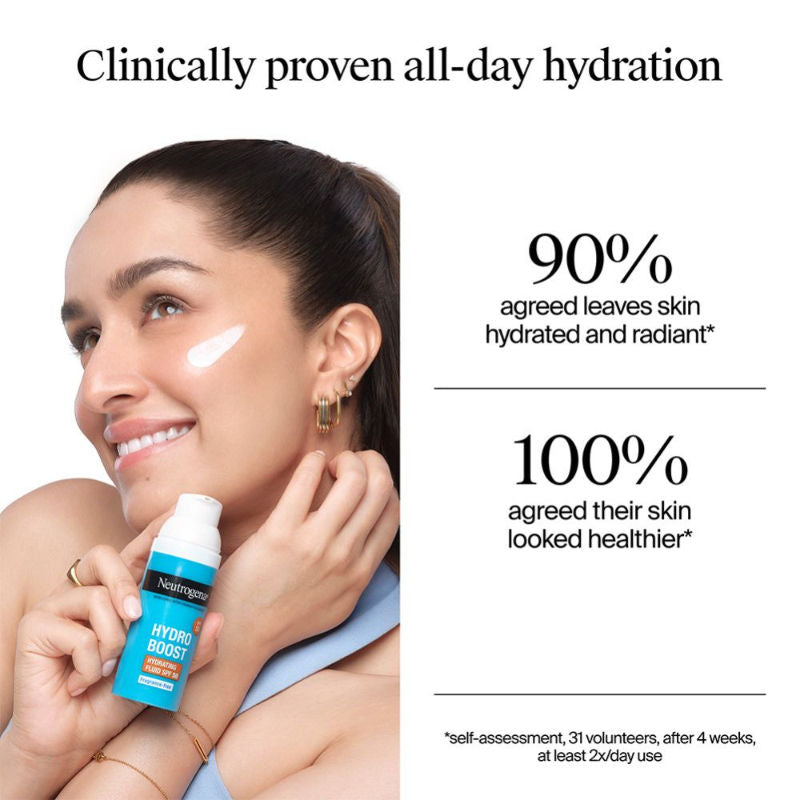 Hydro Boost Face Sunscreen SPF50+ PA++++ Hyaluronic Acid, Niacinamide,Oily Sensitive Skin