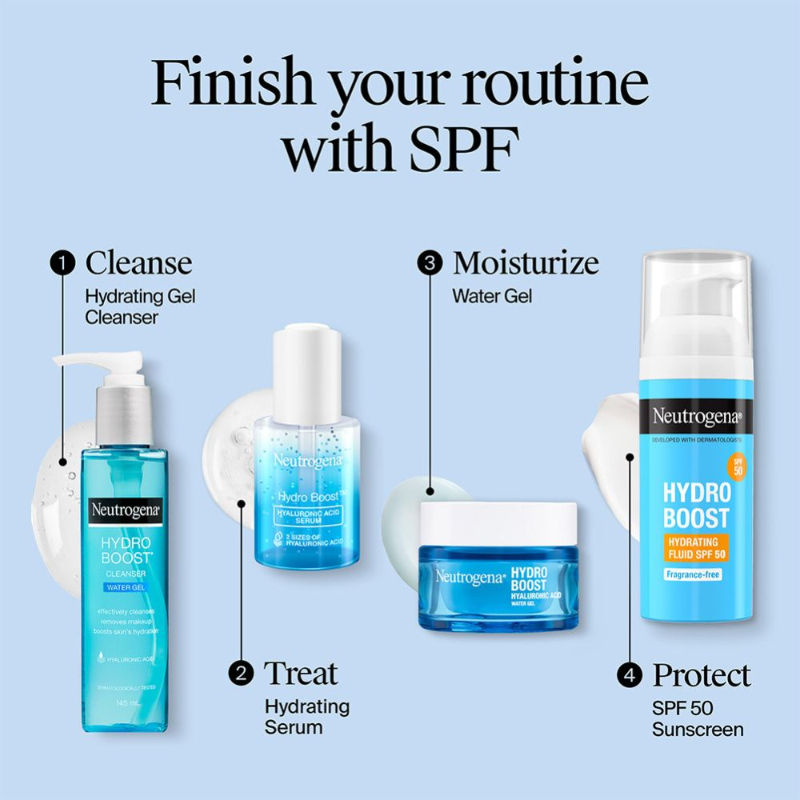 Hydro Boost Face Sunscreen SPF50+ PA++++ Hyaluronic Acid, Niacinamide,Oily Sensitive Skin