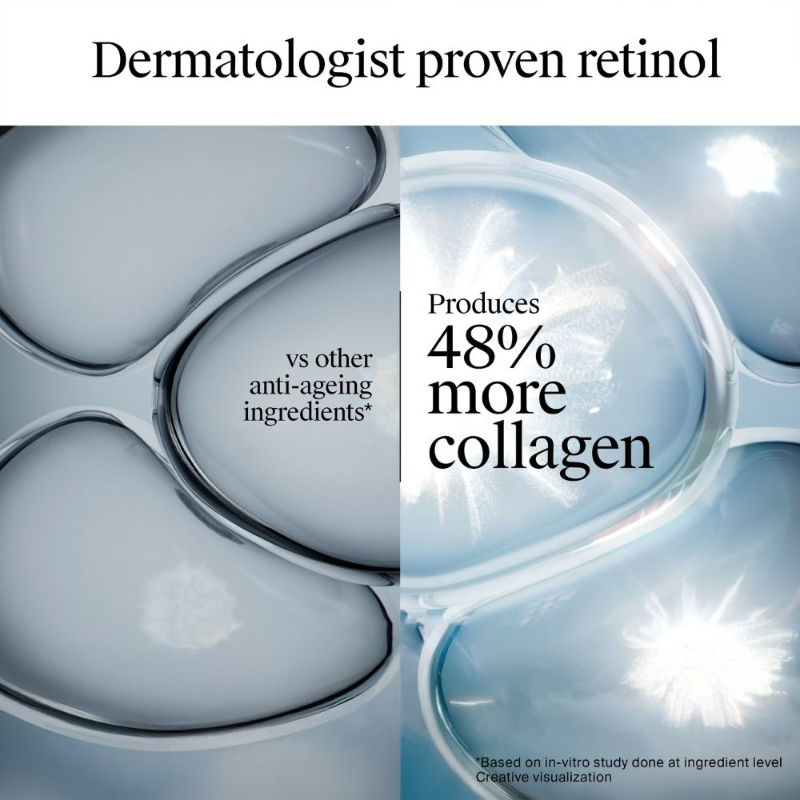 Visible Repair Anti-Ageing Retinol + Peptide Night Face Serum For Wrinkles & Fine Lines