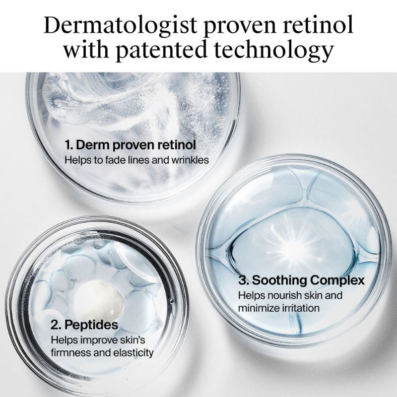 Visible Repair Retinol + Peptide Anti-Ageing Day & Night Cream For Wrinkles & Fine Lines
