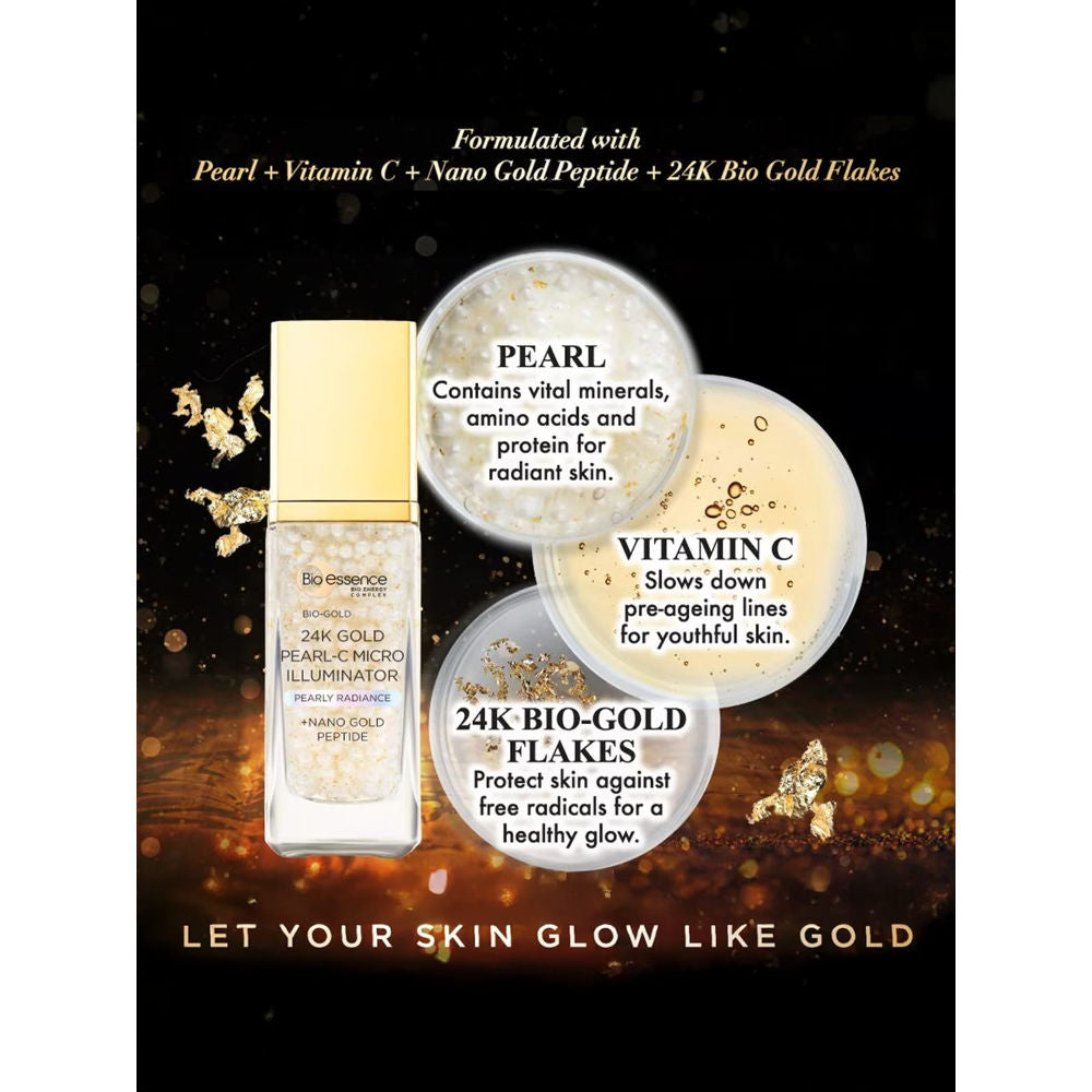 Bio -Gold 24K Gold Pearl-C Micro Illuminator