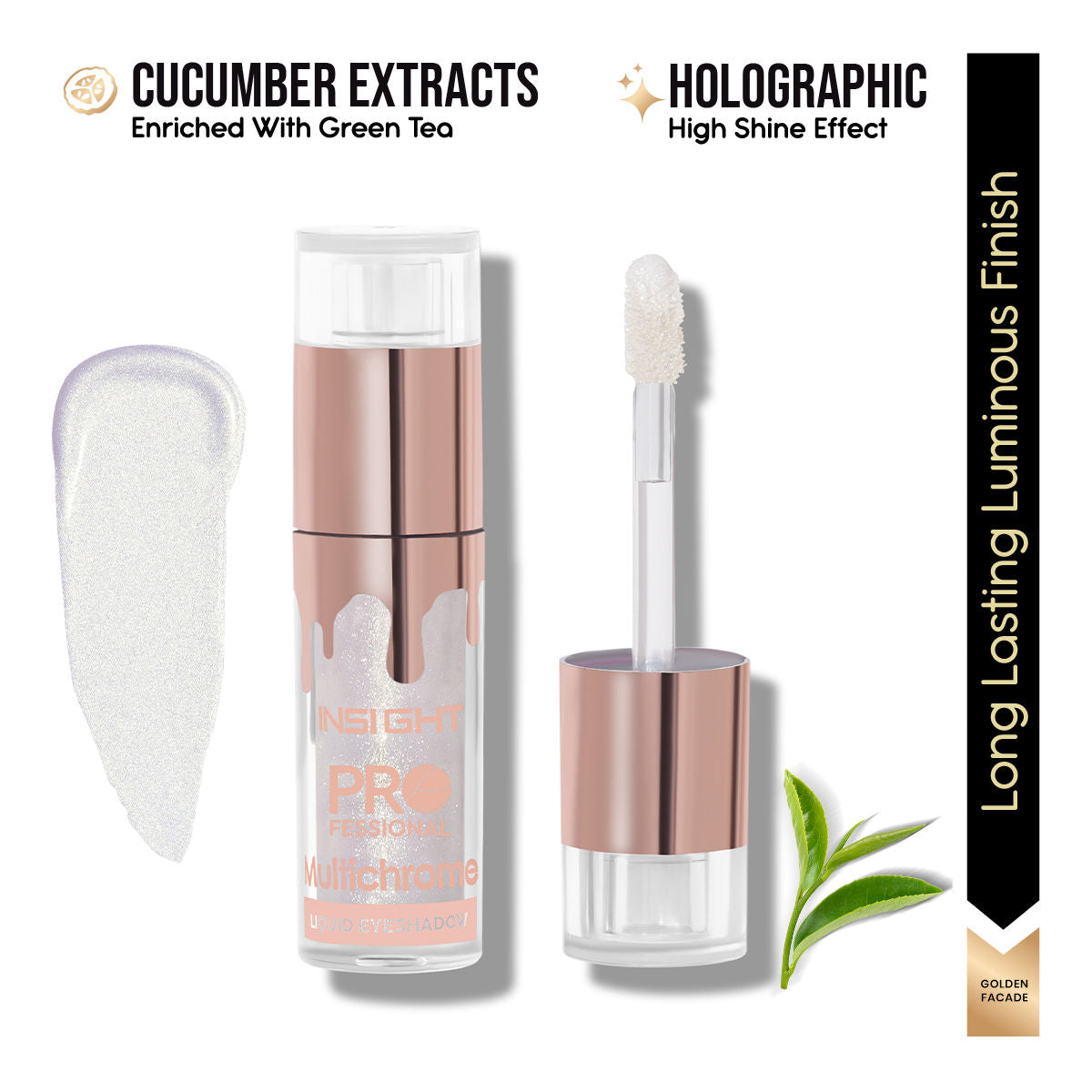 Professional Multichrome Liquid Eyeshadow - Golden Facade