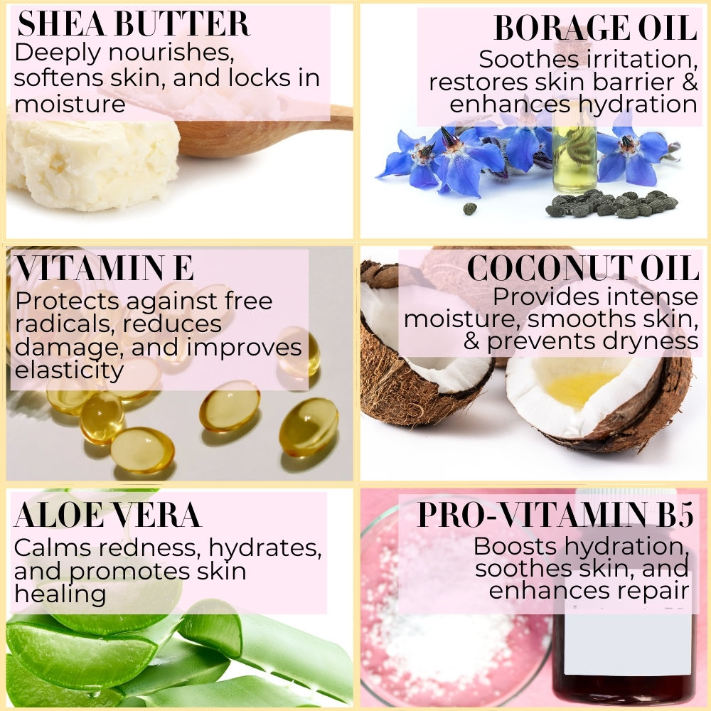 Skin Vitalising Cream With Shea Butter, Coconut Oil & Borage Oil Intense Hydration Unisex