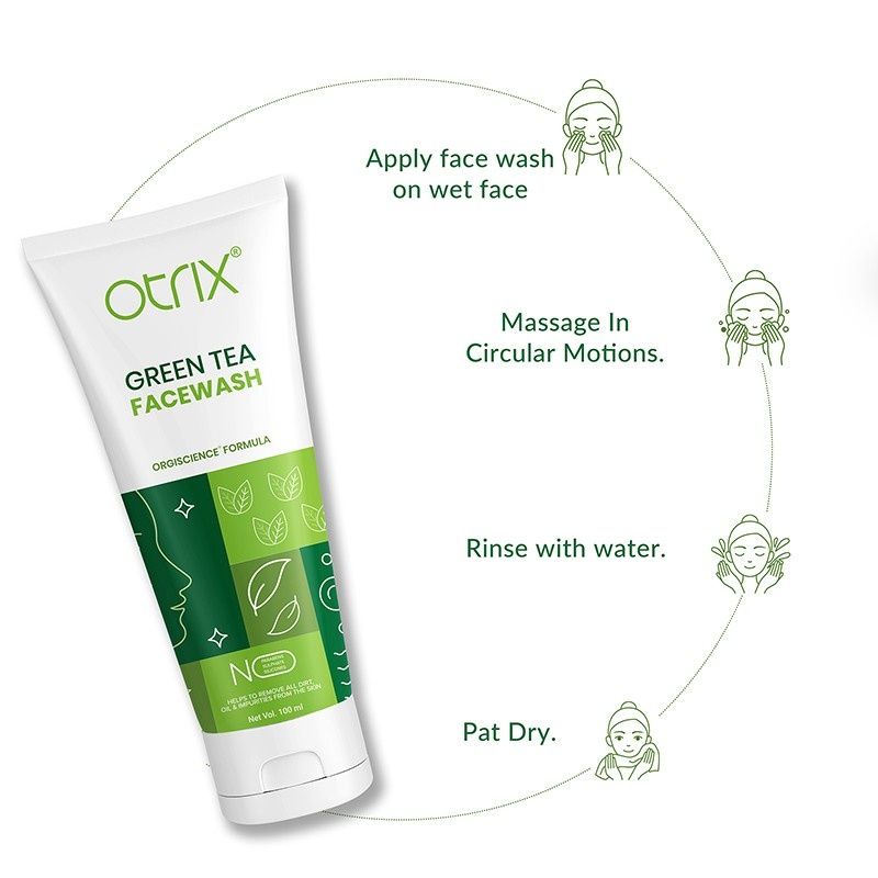 Green Tea Face Wash For Acne Control
