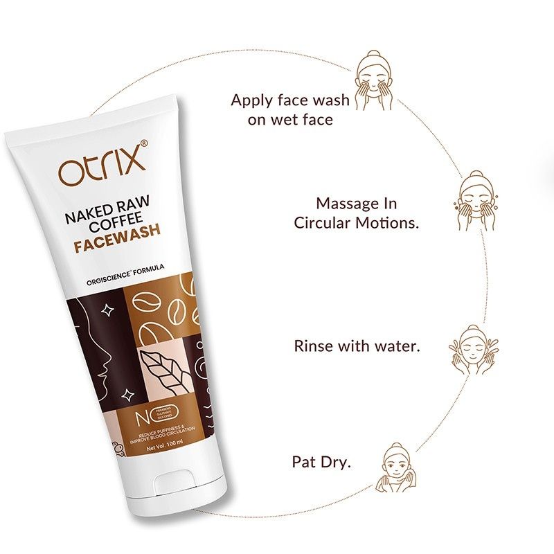 Naked Raw Coffee Face Wash For Dark Spots Removal