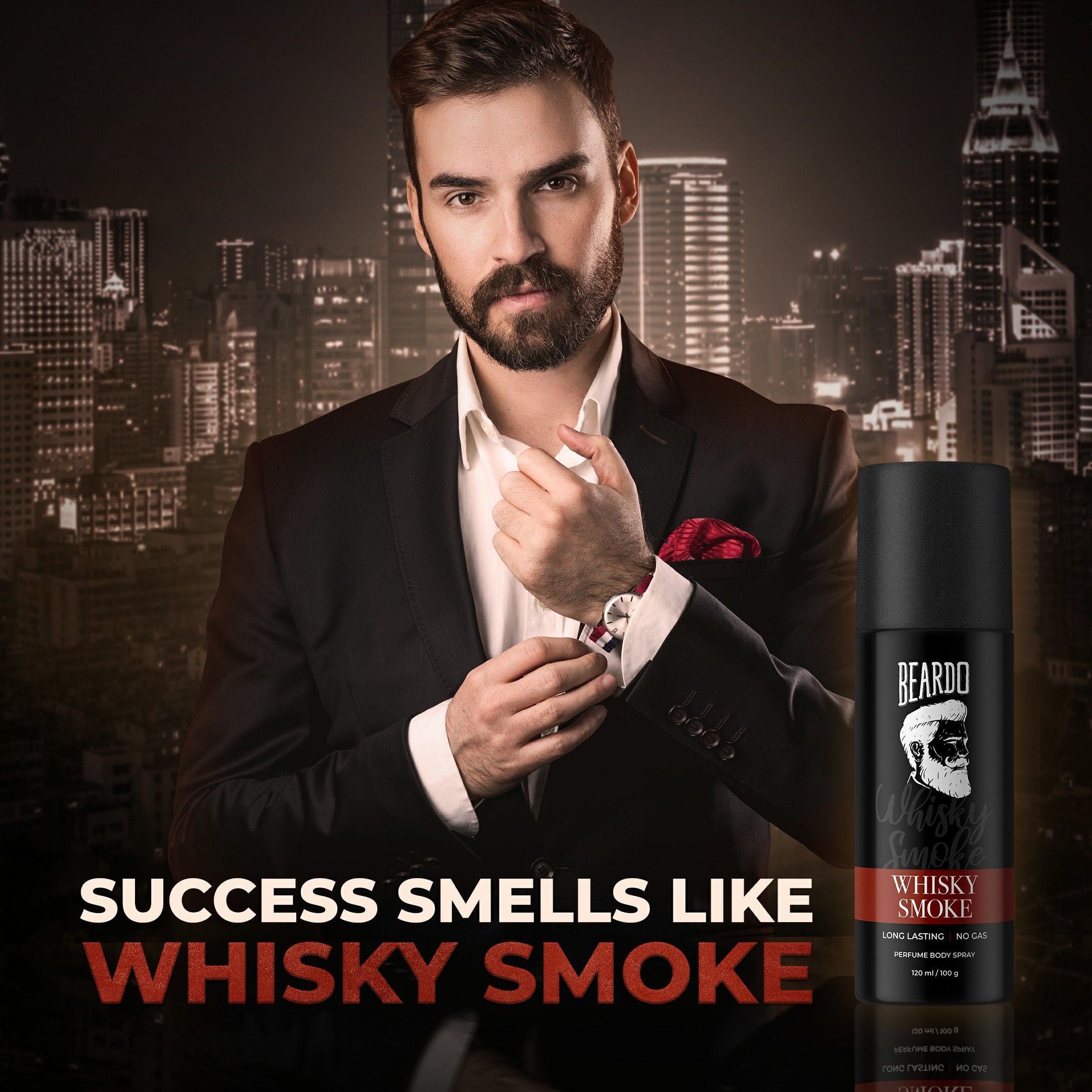 Whisky Smoke Perfume Body Spray