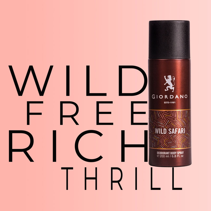 Wild Safari Deodorant Spray