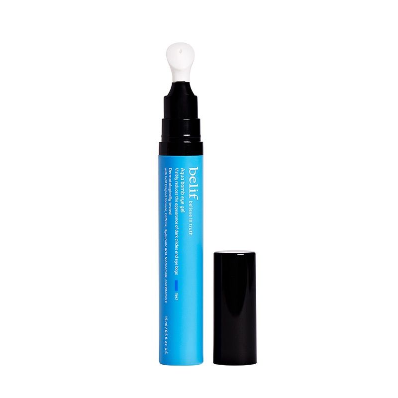 Aqua Bomb Korean Under Eye Cream-Vegan gel,for dark circles with Hyaluronic Acid & Niacinamide