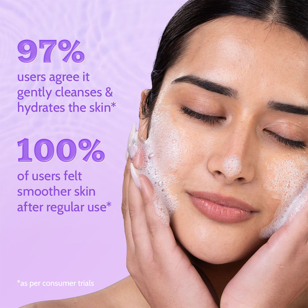 Gentle & Soothing Facewash, 100% soap & fragrance-free, Soothes & hydrates