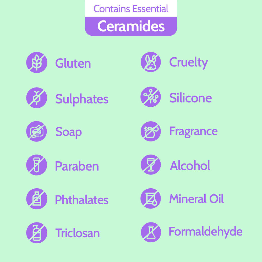 Gentle & Soothing Facewash, 100% soap & fragrance-free, Soothes & hydrates