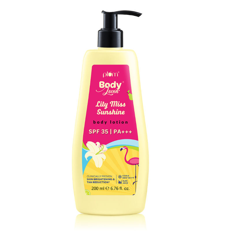 BodyLovin' Lily Miss Sunshine Sunscreen Body Lotion SPF 35 PA+++ For Tan Reduction & Hydration