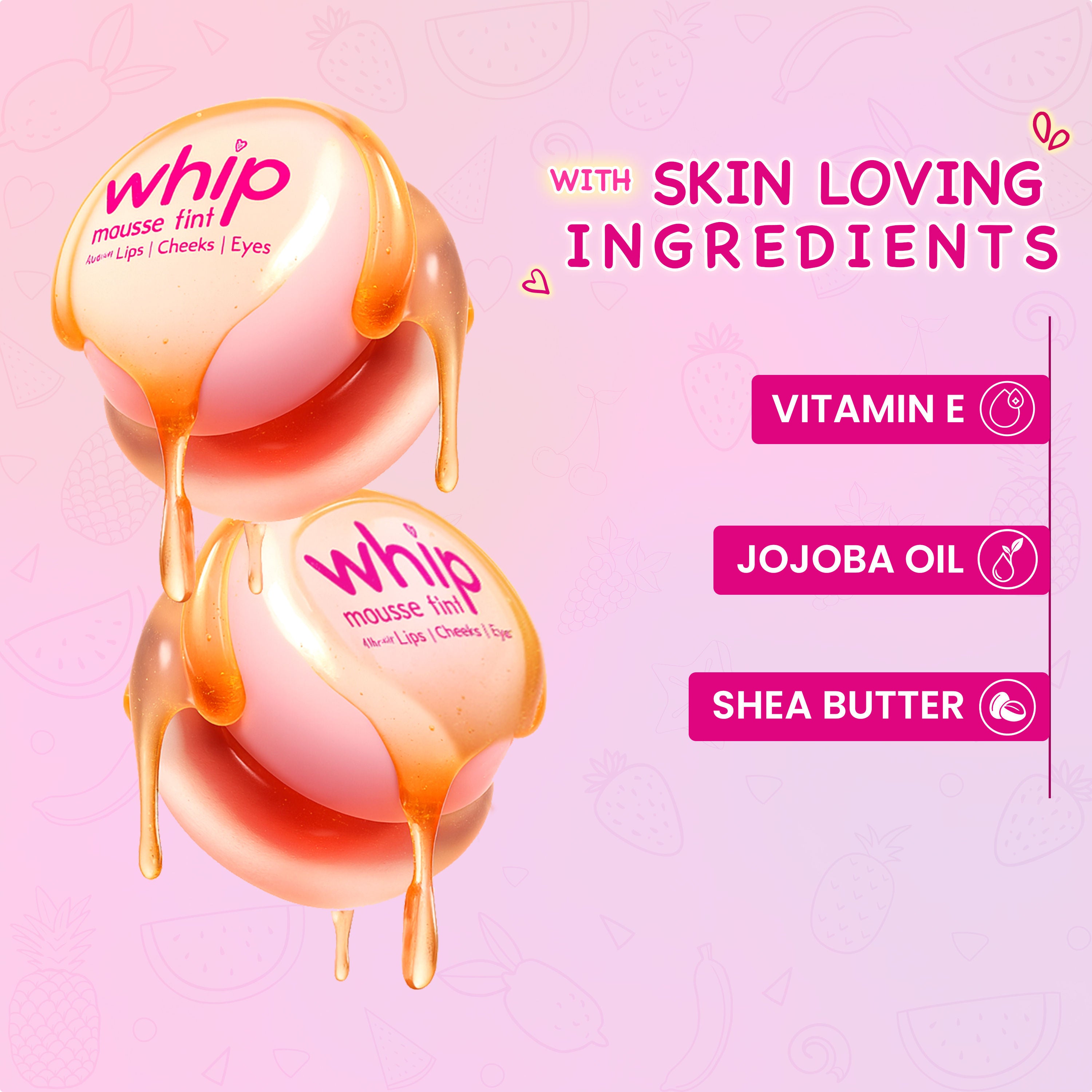 Whip Mousse Tint For Lips, Eyes & Cheeks
