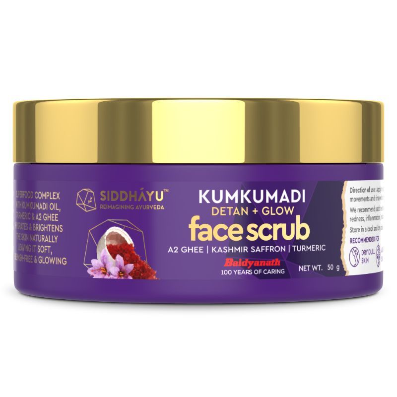 Kumkumadi Detan + Glow Face Scrub