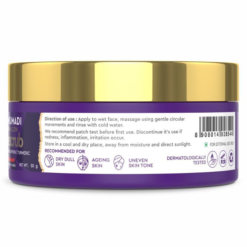Kumkumadi Detan + Glow Face Scrub