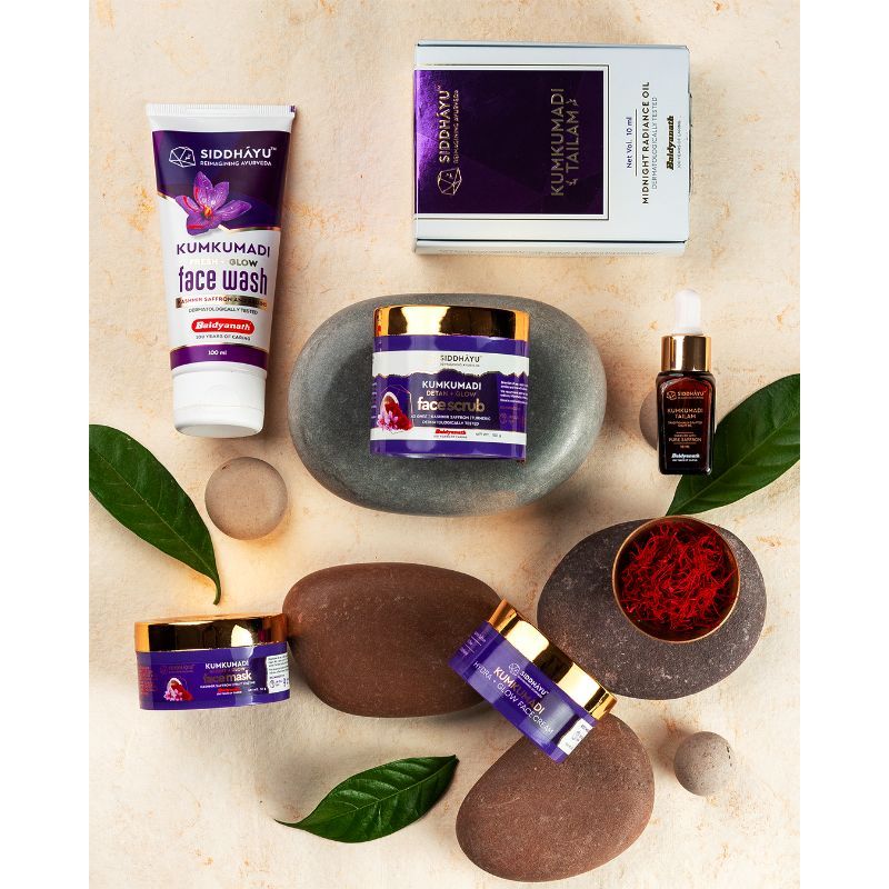 Kumkumadi Detan + Glow Face Scrub