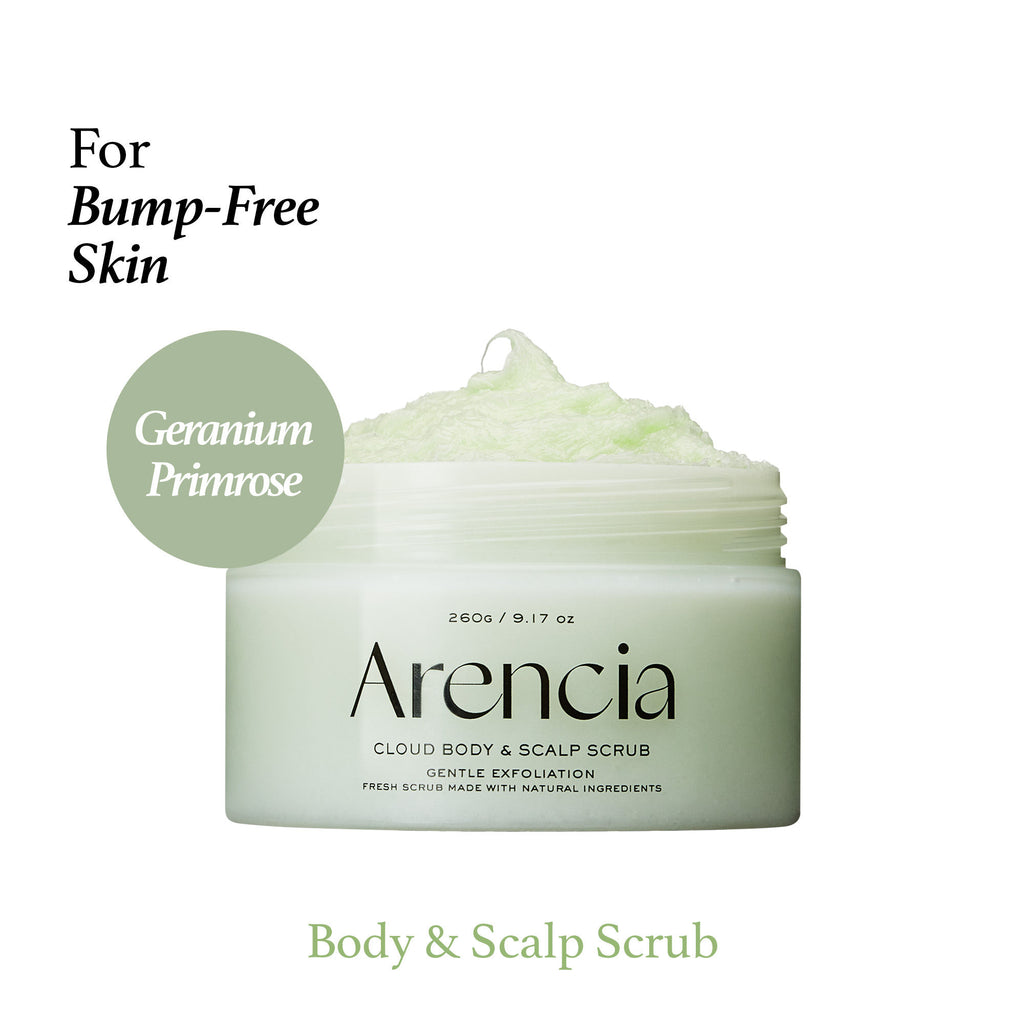 Geranium & Primrose Fresh Cloud Body & Scalp Scrub