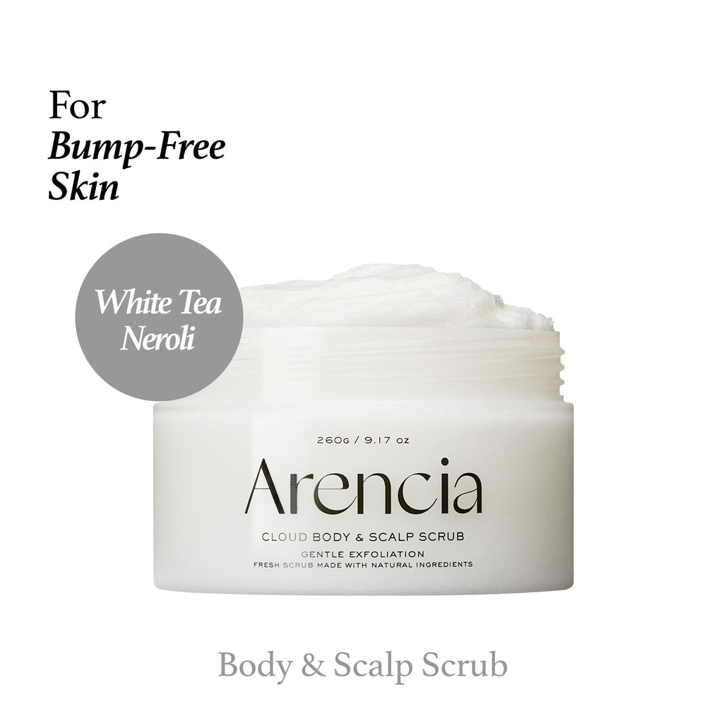 White Tea & Neroli Fresh Cloud Body & Scalp Scrub