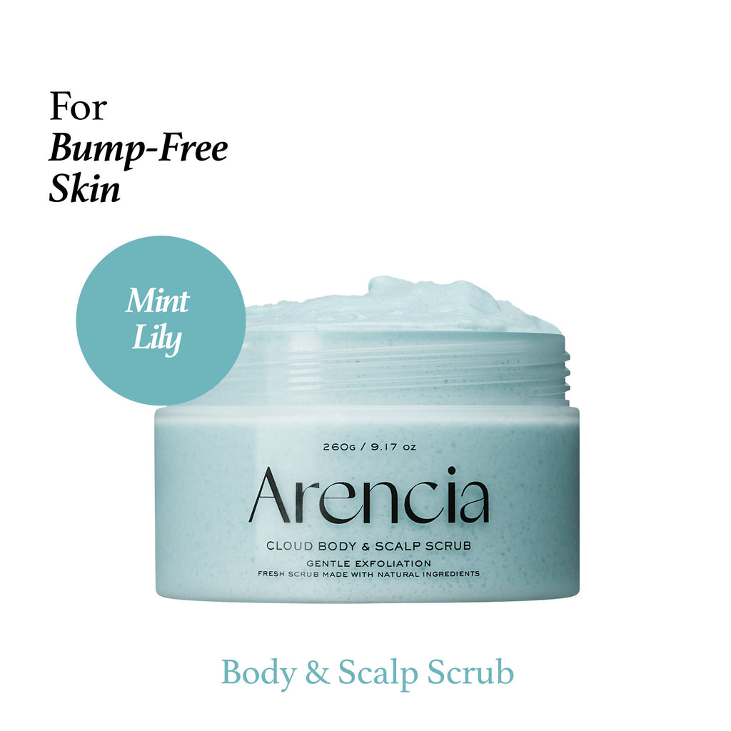 French Mint & Lily Fresh Cloud Body & Scalp Scrub